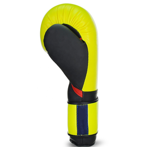 Guantes de Boxeo de Cuero Genuino con Cierre de Cordones, Nuevo Diseño, Profesionales, para Competencia, Resistentes, OEM - Product Image 4