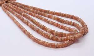 Perles Heishi en pierre de soleil naturelle, 5MM 6MM, perles de pierre de soleil en forme de roue, perles de pierre de soleil en forme de pneu, pour la fabrication de bijoux - Product Image 2