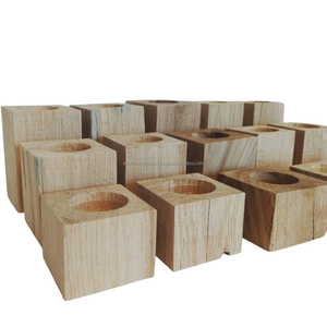 Elevadores de Madera Maciza para Camas, Ajustables, Duraderos, Fáciles de Usar, Aumentadores de Altura, Almacenamiento Adicional, Protección del Suelo, Extensores de Altura EFS - Product Image 2