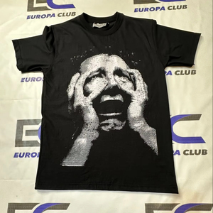 T-shirt unisexe ample et épais style streetwear 100 % coton, coupe oversize, impression sérigraphique personnalisée - Product Image 1