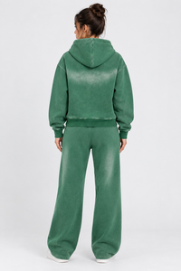Conjunto Deportivo Personalizado para Mujer, Estilo Sunfade, Sudadera Holgada y Pantalones Jogger, Ropa Deportiva Casual a la Moda - Product Image 3