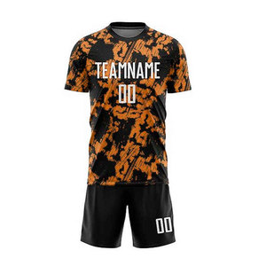Ropa Deportiva para Hombre, Uniforme de Fútbol, Calidad Premium, Tela Transpirable Avanzada, Secado Rápido, Conjunto de Camiseta y Pantalones Cortos Deportivos para Adultos - Product Image 1