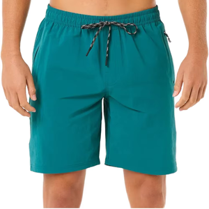 New Fashion Eco-Friendly Breathable Soft Summer Custom Front Logo Canvas Drawstring Mid Fitness <b>Men</b> Swimwear <b>Trunk</b> Shorts Casual - Product Image 1