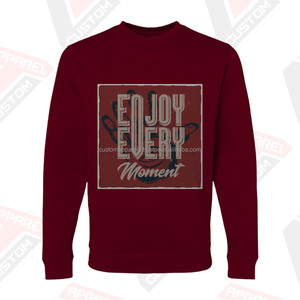 Sweat-shirt à col rond d'été en gros MCAMS04 100% coton pour hommes, vêtements de sport, impression numérique, broderie 3D, écologique - Product Image 5