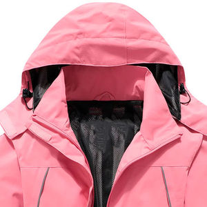 Chaqueta de invierno de poliéster polar con cremallera completa para mujer, de moda, superventas, fabricada a medida, para uso exterior - Product Image 3