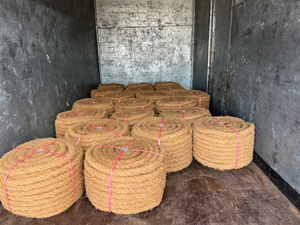 Corde en fibre de coco à structure robuste pour l'utilisation en jardinage, les installations décoratives et les marchés d'exportation - Product Image 2