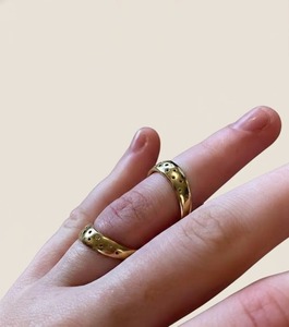 Sterling <b>Silver</b> Plated <b>Adjustable</b> Finger Splint <b>Ring</b> EDS & Arthritis Support Brass Minimalist Modern Wholesale <b>Ring</b> For Women - Product Image 1