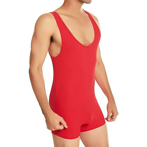 Customized Factory Wholesale Weightlifting Uniform High Quality Professional Weightlifting Uniforms Men's <b>Wrestling</b> <b>Singlets</b> - Product Image 5