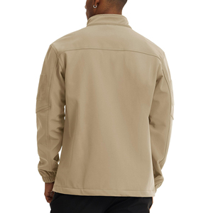 Nouvelle Veste Softshell Imperméable à Col Montant et Logo Frontal, Collection Hiver 2026 – Vente Chaude Directe Usine, Design Tendance, Vente en Gros - Product Image 3