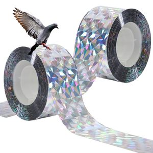 Holographic Reflective Bird Scare Tape Outdoor Pest Repellent Flash Tape for Pigeon Sparrow Crow Control Garden Farm Protection - Product Image 3