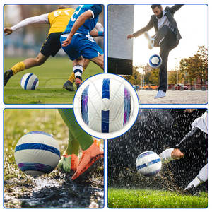 Venta Directa de Fábrica, Bajo MOQ, Balón de Fútbol Cosido a Mano, Marca Privada - Product Image 5