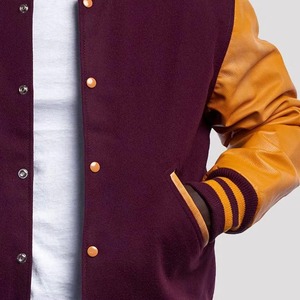 Versity Jackets Winter Classic College Inspired Wool <b>Blend</b> Knitted Horn Button Closure Casual Baseball Plus Size Sheep - Product Image 6