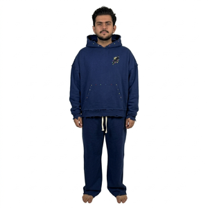 Conjunto Deportivo de Diseño para Hombre, Cómodo y Elegante, Colección de Tallas Grandes, Traje Deportivo Sólido de Fabricante - Product Image 4