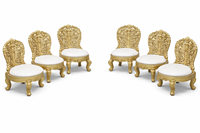Fabricant de chaises de mandap de mariage blanc perle modernes, fabricant de décorations de mariage, meubles pour mariages indiens, vente aux États-Unis