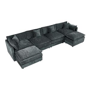 Divano per Soggiorno 2187-GREY-L - Product Image 1