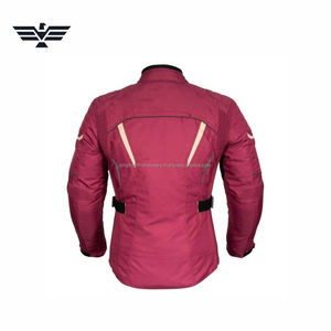 Chaqueta de Motociclismo Textil Personalizada para Mujer |   Chaqueta Protectora Amarilla para Motociclistas |   Chaqueta Impermeable de Motociclismo de Manga Larga de 220g para Turismo - Product Image 2