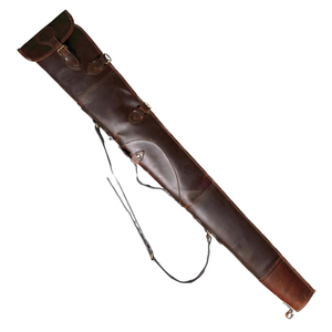 Sac à fusil en cuir vintage imperméable, cuir véritable de haute qualité et sac à fusil en cuir imperméable professionnel sur mesure - Product Image 2