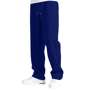 Pantalon de survêtement décontracté surdimensionné en toile de coton épaisse personnalisé pour homme, avec cordon de serrage, couleur et logo personnalisables - Product Image 3