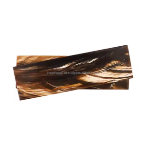 Écailles de corne de buffle de qualité supérieure pour poignées de couteau Forme naturelle de style animal fait à la main par Artisan Craft - Product Image 6
