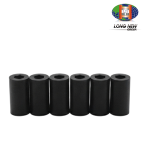 บูชพลาสติกสีดำแบบกำหนดเอง LONGNEW OEM |   ชิ้นส่วนขึ้นรูปด้วยการฉีดขึ้นรูปที่มีความแม่นยำสูง - Product Image 3