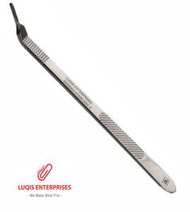 Mango de bisturí # Cuchillo Quirúrgico de Acero Inoxidable con Mango Largo y Angulado 3LA, Instrumento Médico Reutilizable y Autoclavable - Product Image 1