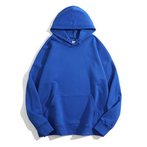 Sweat-shirt à capuche zippé oversize pour homme, 100% coton molletonné, décontracté, écologique, 500g, poche avant, coupe classique, streetwear d'hiver - Product Image 5