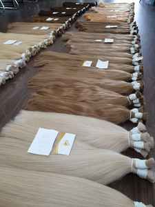 200kg de pelo de color a granel en las ventas con el mejor precio barato de Vietnam Proveedor de cabello humano Extensión de cabello liso natural - Product Image 6