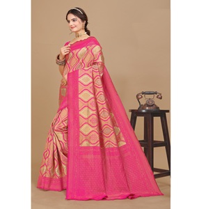 Best Quality Handwoven Banarasi Silk <b>Saree</b> for Bridal Wedding Wear and Traditional Indian Festival Clothing Available for <b>Sale</b> - Product Image 3