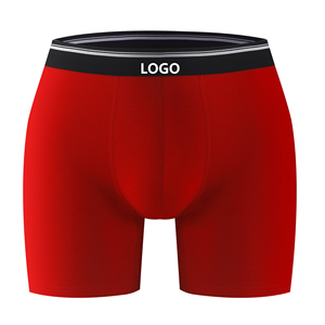 Calzoncillos Boxer Premium 2025 para Hombre, de Poliéster y Elastano, Suaves, Transpirables, de Cintura Baja, Deportivos, Tejidos, Tallas S a XL, OEM ODM - Product Image 5