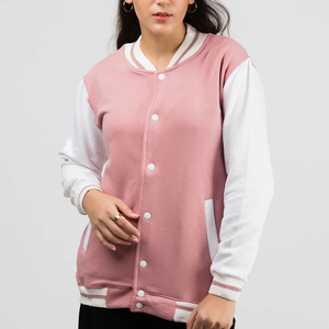 เสื้อแจ็คเก็ตบอมเบอร์สีดำมะกอกแบบยูนิเซ็กซ์ ทรงปกติ คอปกพับได้ ปิดด้วยซิป สไตล์ลำลองสำหรับฤดูใบไม้ร่วง ดีไซน์สีพื้นแบบบล็อก - Product Image 2