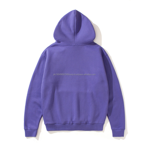 Sweat-shirt à capuche personnalisé à manches longues, imprimé neutre, unisexe, pull à capuche pour homme, manches régulières, tissu polaire 330g - Product Image 3