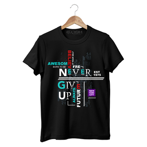 T-shirt graphique style streetwear Cosh International, faible MOQ, personnalisable, en coton, décontracté, été, séchage rapide, respirant, écologique - Product Image 1