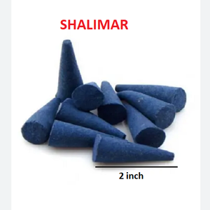 Natural Shalimar <b>Cones</b> Wholesale Supply From Best Brand <b>Backflow</b> <b>Incense</b> <b>Cones</b> (Blue) - Product Image 1
