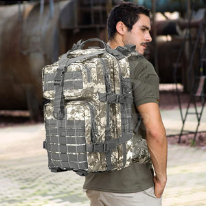 Sac à dos tactique durable à faible MOQ, meilleur prix, avec cadre interne, fermeture éclair, imperméable, grande capacité, compartiments de rangement à accès facile - Product Image 2