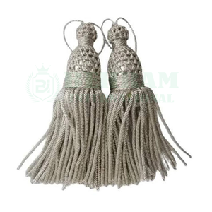 Flecos Metálicos Plateados al por Mayor, Adorno Artesanal de Pasamanería Ligero para Cojines, Cortinas, Prendas y Decoración de Lujo para el Hogar - Product Image 5