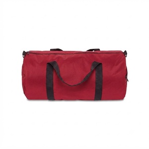 Dark Green Duffel <b>Bag</b> Travel Gym <b>Overnight</b> <b>Bag</b> With Shoulder Strap Zipper Closure - Product Image 2