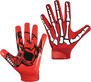 Gants de football américain pour hommes et jeunes, gants de receveur à adhérence collante pour l'entraînement et les matchs - Product Image 1