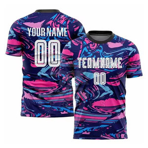 Uniforme de fútbol sublimado de fábrica con número, nombre y logotipo personalizados, disponible en varios colores y tallas. - Product Image 6