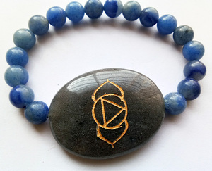 Bracelet en Sodalite Métaphysique Fait Main de Qualité Supérieure pour le Chakra de la Gorge – Achetez en Gros chez AMAYRA CRYSTALS EXPORTS Inde - Product Image 5