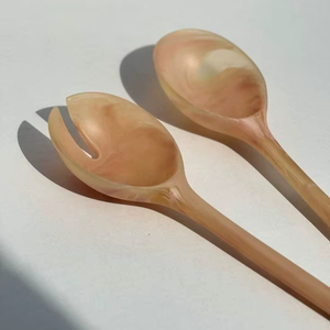 Ensemble de couverts en résine : fourchette robuste, fourchette durable, fourchette de qualité, couteau robuste, couteau durable, ensemble en résine, Time 2 Decor - Product Image 1