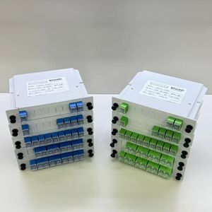 Répartiteur optique PLC 1x32 monomode à branchement rapide SC/APC de type cassette pour équipement de fibre optique FTTH - Product Image 3