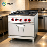 Cuisinière Wok Commerciale Sécurisée avec Verrou de Sécurité Certifiée CE pour une Utilisation Quotidienne Sûre en Petite Cuisine