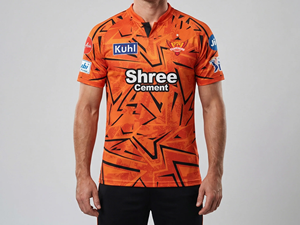 Maillot de cricket SRH IPL 2026 Elite imprimé personnalisé, séchage rapide, respirant, équipement sportif pour les fans des Sunrisers de Hyderabad, approvisionnement en gros OEM - Product Image 4