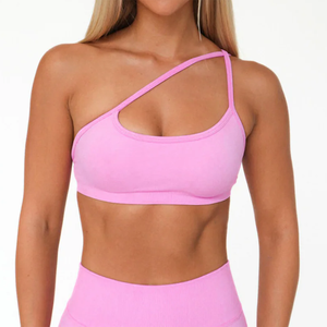 Soutien-gorge de sport sans couture pour femme, dos nu, pour la gym et le yoga, avec logo personnalisé - Product Image 5