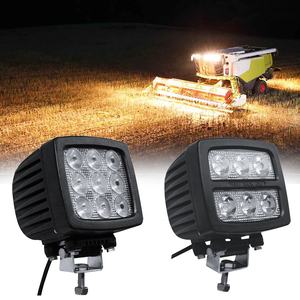 Systèmes d'éclairage automatique à haute efficacité lumineuse 90W ou 60W Lumière de travail à LED pour machines agricoles, excavatrice, tracteur, véhicule d'ingénieur - Product Image 1