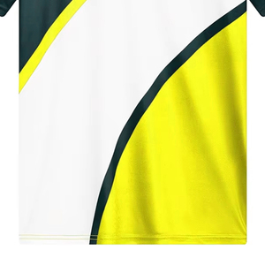 เสื้อโปโลกอล์ฟแขนสั้นผ้าโพลีเอสเตอร์ 100% ระบายอากาศได้ดี แห้งเร็ว คุณภาพดี พิมพ์ลายโลโก้ด้วยเทคนิคซับลิเมชั่นตามสั่ง - Product Image 3