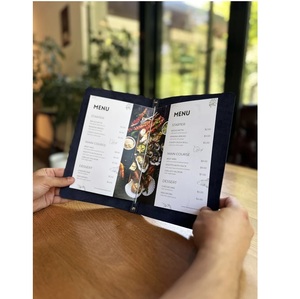 Servicio de Impresión de Menús Elegantes de Diseño Único, Plegables, para Restaurantes, Bares y Necesidades de Marketing en Hostelería, Disponible para la Venta - Product Image 1