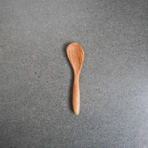 Cuchara de Té de Madera Premium, Cuchara de Café y Azúcar de Madera Natural Sostenible, Utensilio de Cocina Reutilizable de Grado Alimenticio - Product Image 1