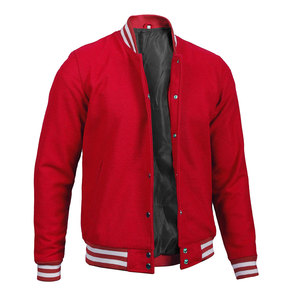High Quality Coated <b>Men's</b> Varsity <b>Jacket</b> Stand Front Embroidery Quick Dry Customizable Winter <b>Lightweight</b> High Street College - Product Image 5