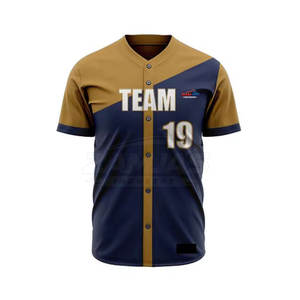 Uniforme de Béisbol de Último Diseño y Nuevo Estilo, Uniforme de Béisbol de Color Sólido de Primera Calidad para Venta en Línea - Product Image 5